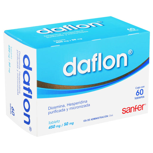 Daflon 450Mg/50Mg Con 60 Tabletas (Diosmina/Hesperidina) - WeCare Pharma