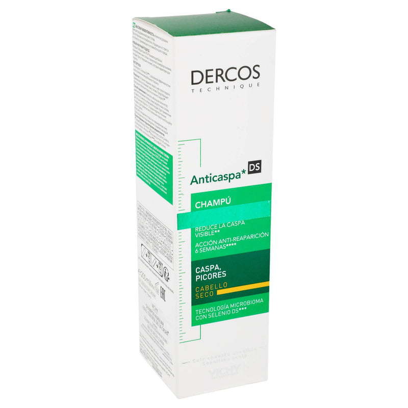 Dercos Shampoo Anticaspa Ds Cabello Seco 200Ml - WeCare Pharma
