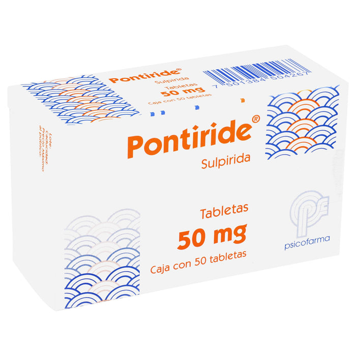 Pontiride (Sulpirida) Tabletas 50Mg Con 50 - WeCare Pharma