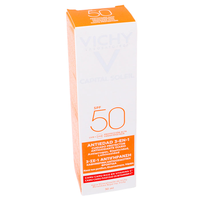 Vichy Capital Soleil Fps50 Antiedad 3En1 50Ml 2 - 3337875585231