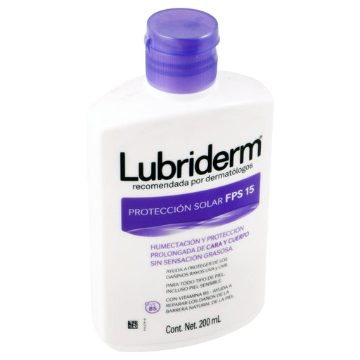 Lubriderm Protector Solar Fps 15 200Ml - WeCare Pharma