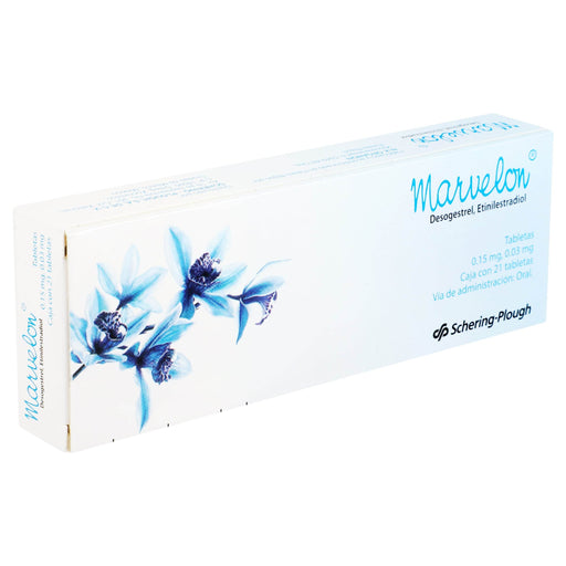 Marvelon 0.15Mg/0.03Mg Con 21 Tabletas (Desogestrel/Etinilestradiol) - WeCare Pharma