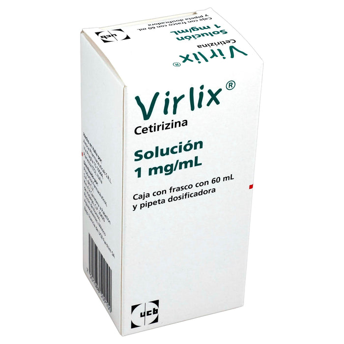 Virlix Infantil Solución 1Mg/Ml 60Ml (Cetirizina) - WeCare Pharma