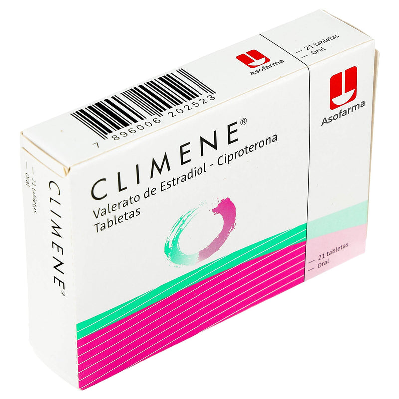 Climene 2Mg/1Mg Con 21 Tabletas (Valerato De Estradiol/Ciproterona) - WeCare Pharma