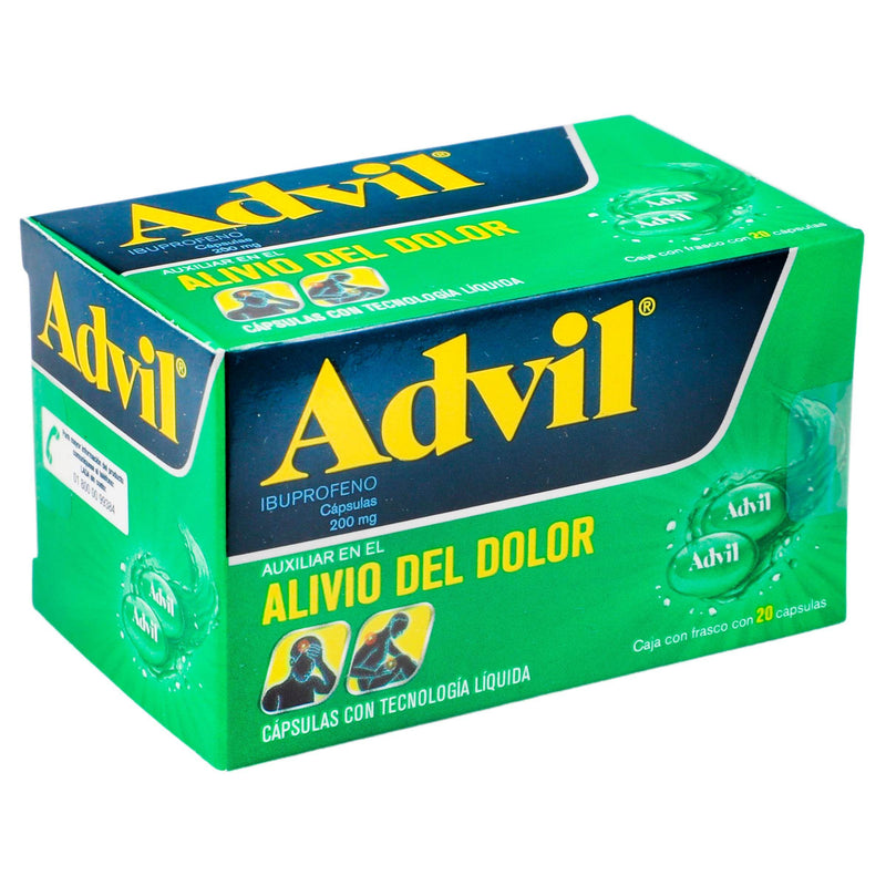 Advil Fastgel 200Mg Con 20 Capsulas (Ibuprofeno) - WeCare Pharma