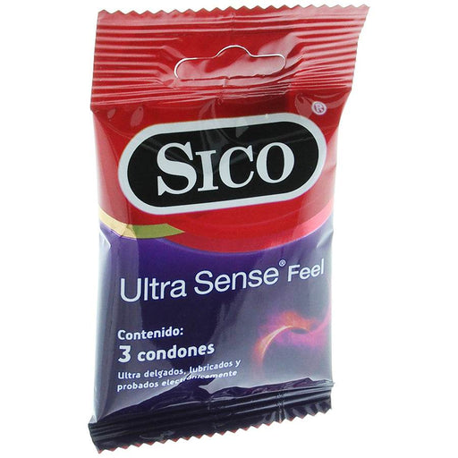 Condón Sico Invisible Con 3 - WeCare Pharma