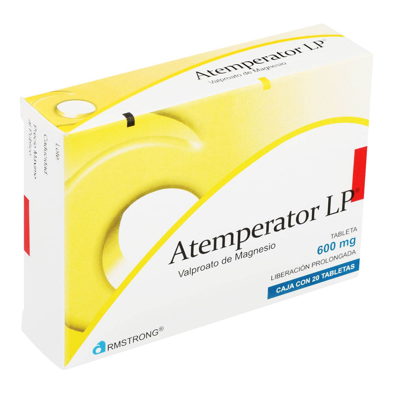 Atemperator Lp 600Mg Con 20 Tabletas (Valproato De Magnesio) - WeCare Pharma