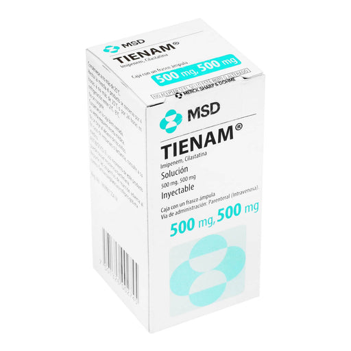 Tienam Frasco 500Mg/500Mg Con 1 Ampulas (Imipenem/Cilastina) - WeCare Pharma