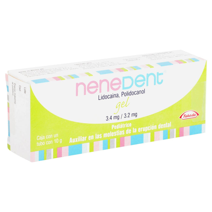 Nenedent (Lidocaina/Polidocanol) Gel 10G - WeCare Pharma