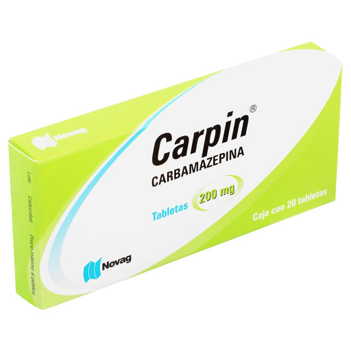 Carpin 200Mg Con 20 Tabletas (Carbamazepina) - WeCare Pharma