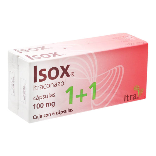 Isox 1+1 100Mg Con 6 Capsulas (Itraconazol) - WeCare Pharma