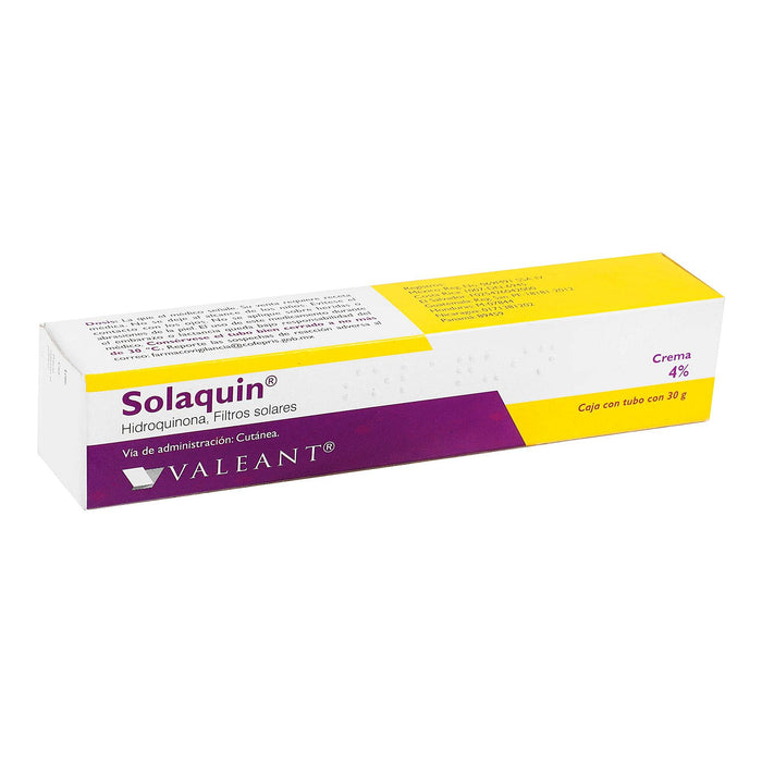 Solaquin Crema 4% 30G (Hidroquinona) - WeCare Pharma