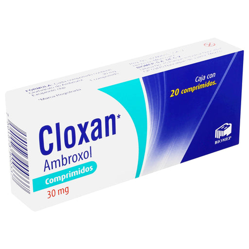 Cloxan 30Mg Con 20 Tabletas (Ambroxol) - WeCare Pharma