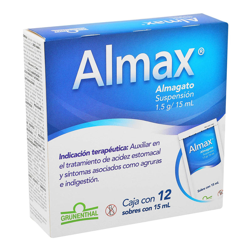 Almax Sobre 1.5G/15Ml Con 12 (Almagato) - WeCare Pharma