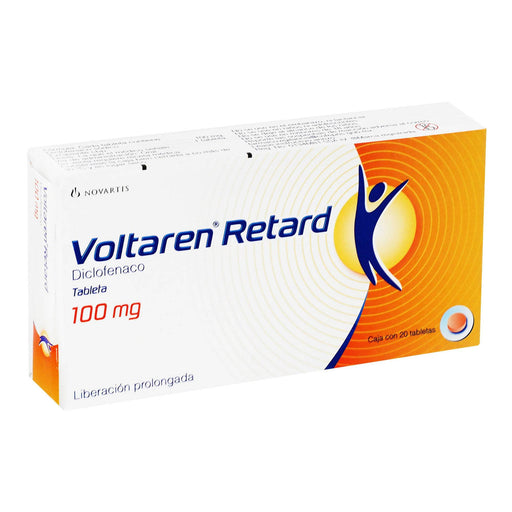 Voltaren Retard 100Mg Con 20 Tabletas (Diclofenaco) - WeCare Pharma