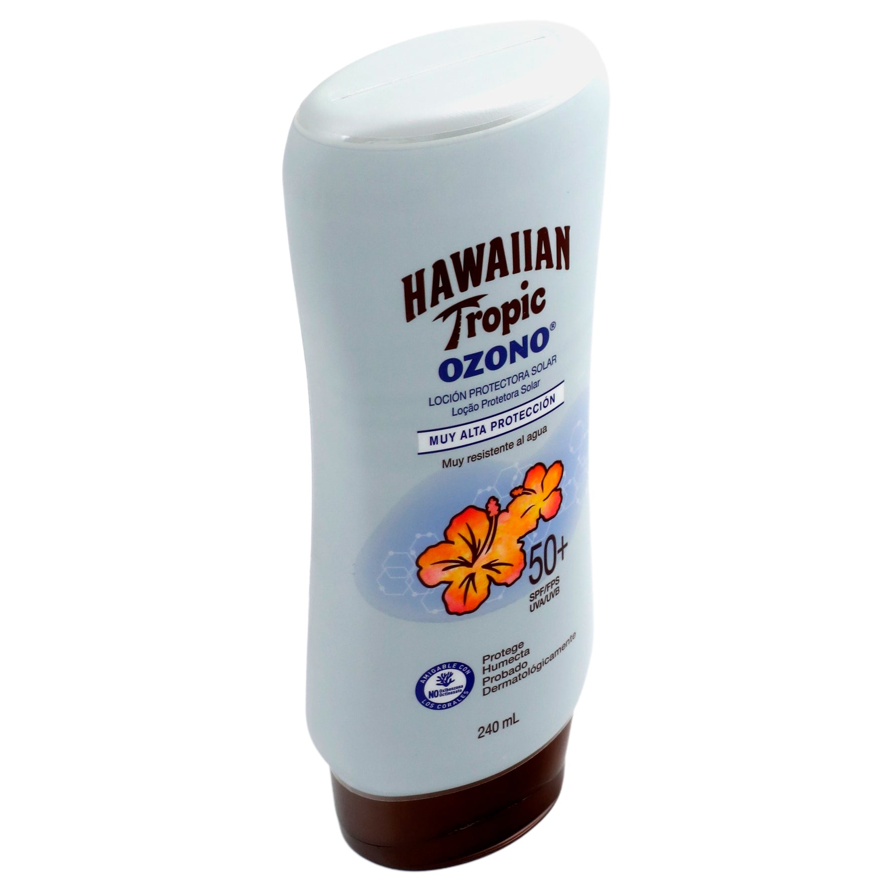 Hawaiian Tropic Ozono Loción Fps50 240Ml 2 - 075486089139