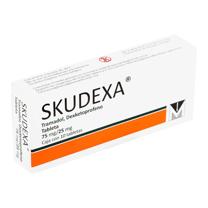Skudexa 75/25Mg Con 10 Tabletas (Tramadol/Dexketoprofeno) - WeCare Pharma