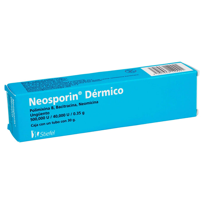 Neosporin Dermico Crema 30G (Bacitracina/Neomicina/Polimixina) - WeCare Pharma
