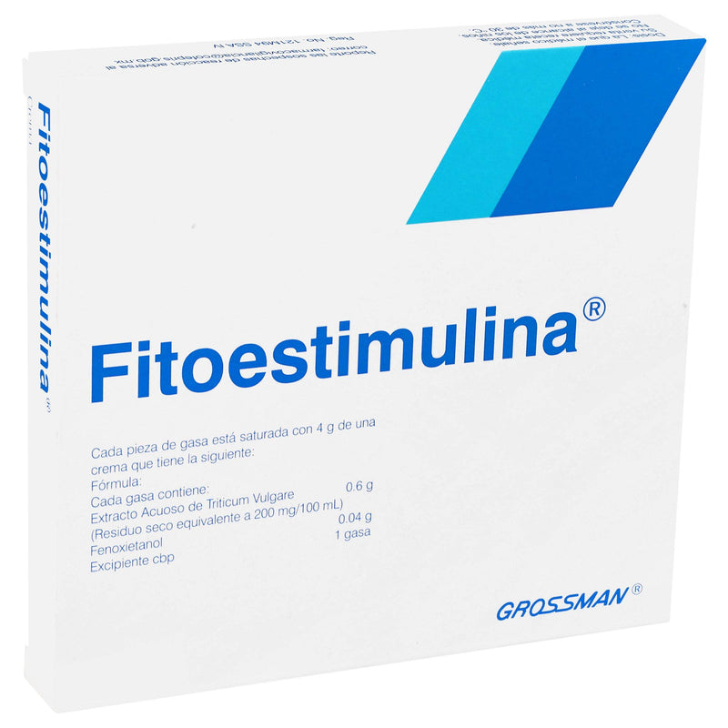 Fitoestimulina Crema Gasas 0.06G/0.04G Con 10 (Triticum Vulgare/Fenoxietanol) - WeCare Pharma