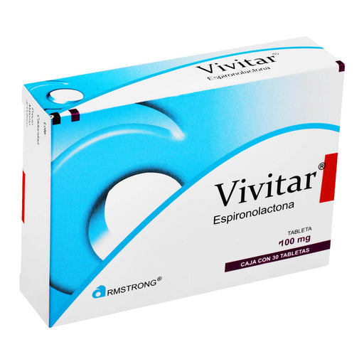 Vivitar 100Mg Con 30 Tabletas (Espironolactona) - WeCare Pharma