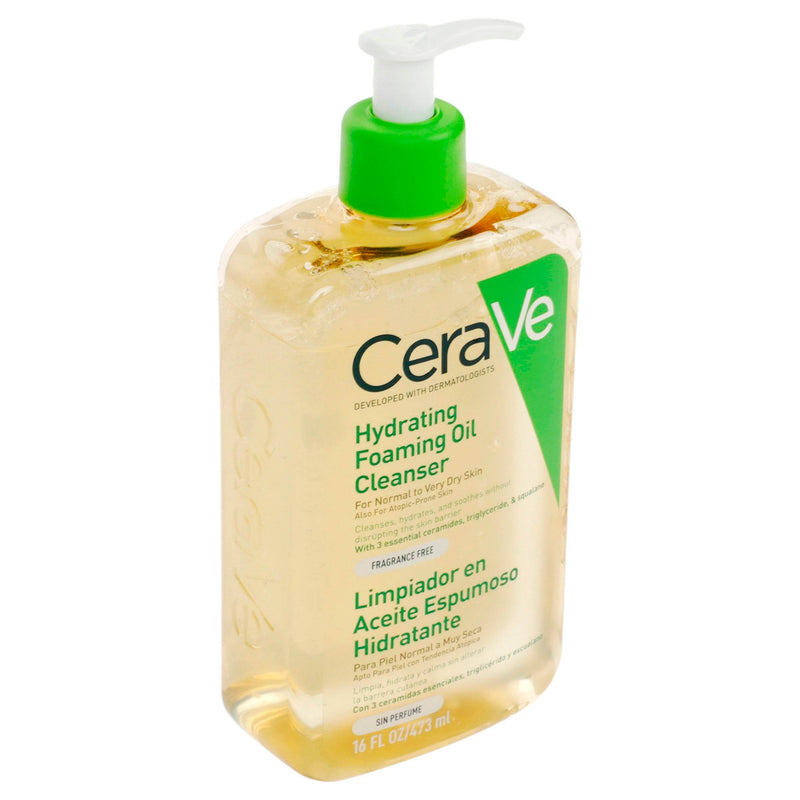 Cerave Limpiador Aceite Espumoso Hidratante 473Ml - WeCare Pharma
