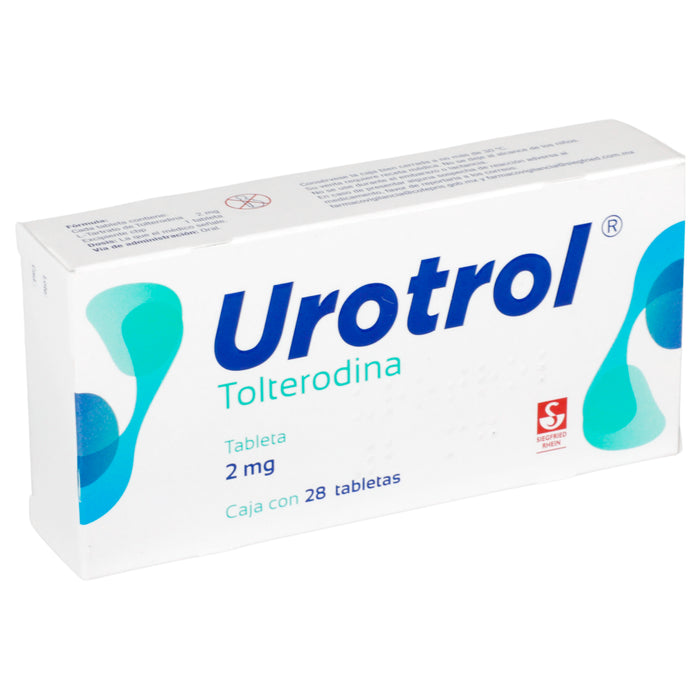 Urotrol 2Mg Con 28 Tabletas (Tolterodina) 2 - 7501300421937