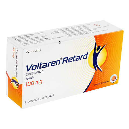 Voltaren Retard 100Mg Con 30 Tabletas (Diclofenaco) - WeCare Pharma