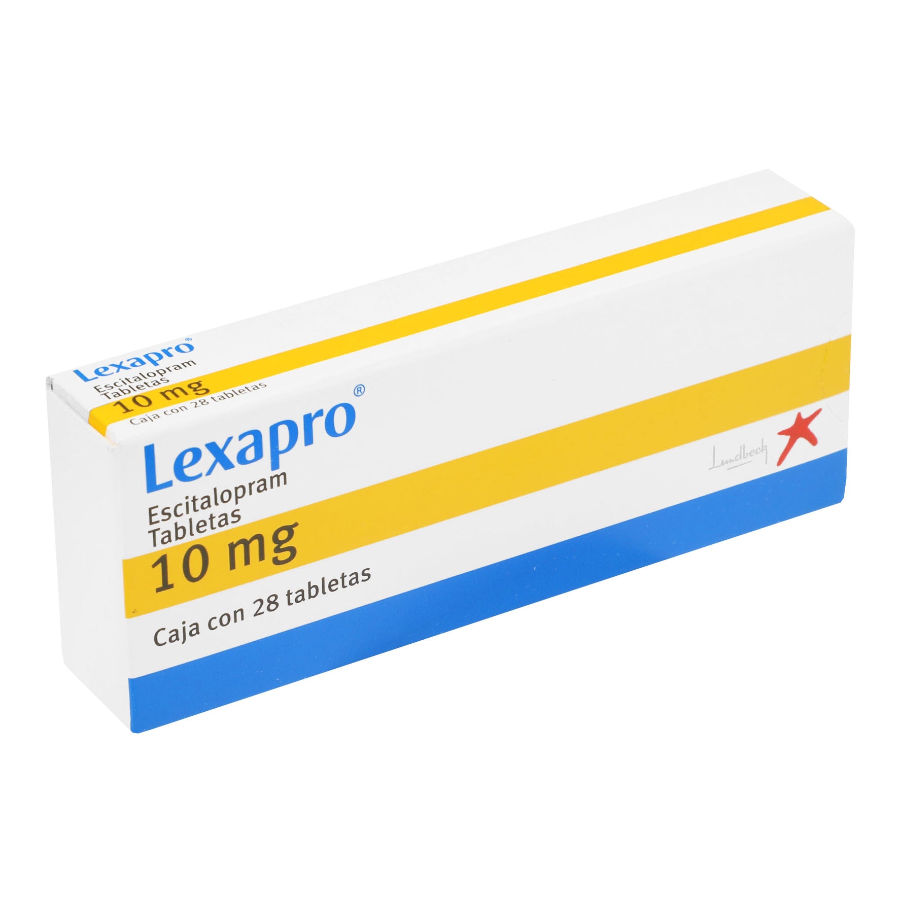 Lexapro 10Mg Con 28 Tabletas (Escitalopram) 2 - 7503003746126