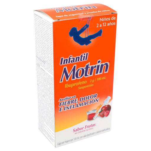 Motrin Infantil Jarabe 2G/100Ml120Ml (Ibuprofeno) 2 - 7501109902866