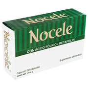 Nocele 17.4G Con 30 Capsulas (Ac Folico/Metafolin) - WeCare Pharma