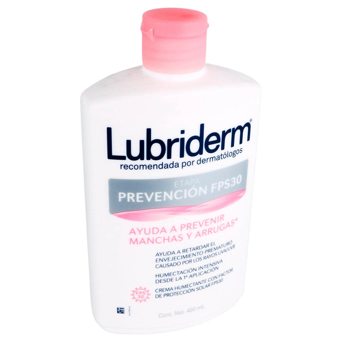 Lubriderm Prevencion Fps30 400Ml - WeCare Pharma