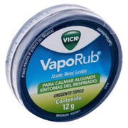 Vick Vaporub Lata 12G (Alcanfor/Mentol/Eucalipto) - WeCare Pharma