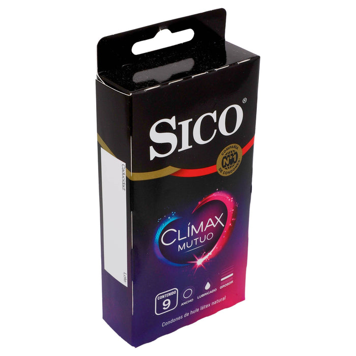 Condón Sico Climax Mutuo Con 9 - WeCare Pharma
