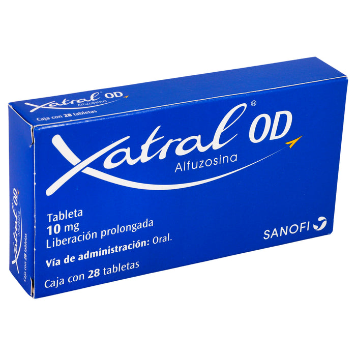 Xatral Od 10Mg Con 28 Tabletas (Alfuzosina) 2 - 7501328979601