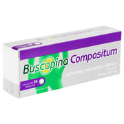 Buscapina Compositum 10Mg/250Mg Con 36 Tabletas (Hioscina/Metamizol) - WeCare Pharma