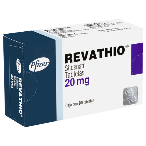 Revathio 20Mg Con 90 Tabletas (Sildenafil) 2 - 7501287699008