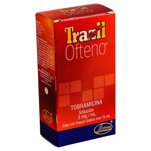 Trazil Ofteno Gotas 3Mg/Ml 15Ml (Tobramicina) - WeCare Pharma