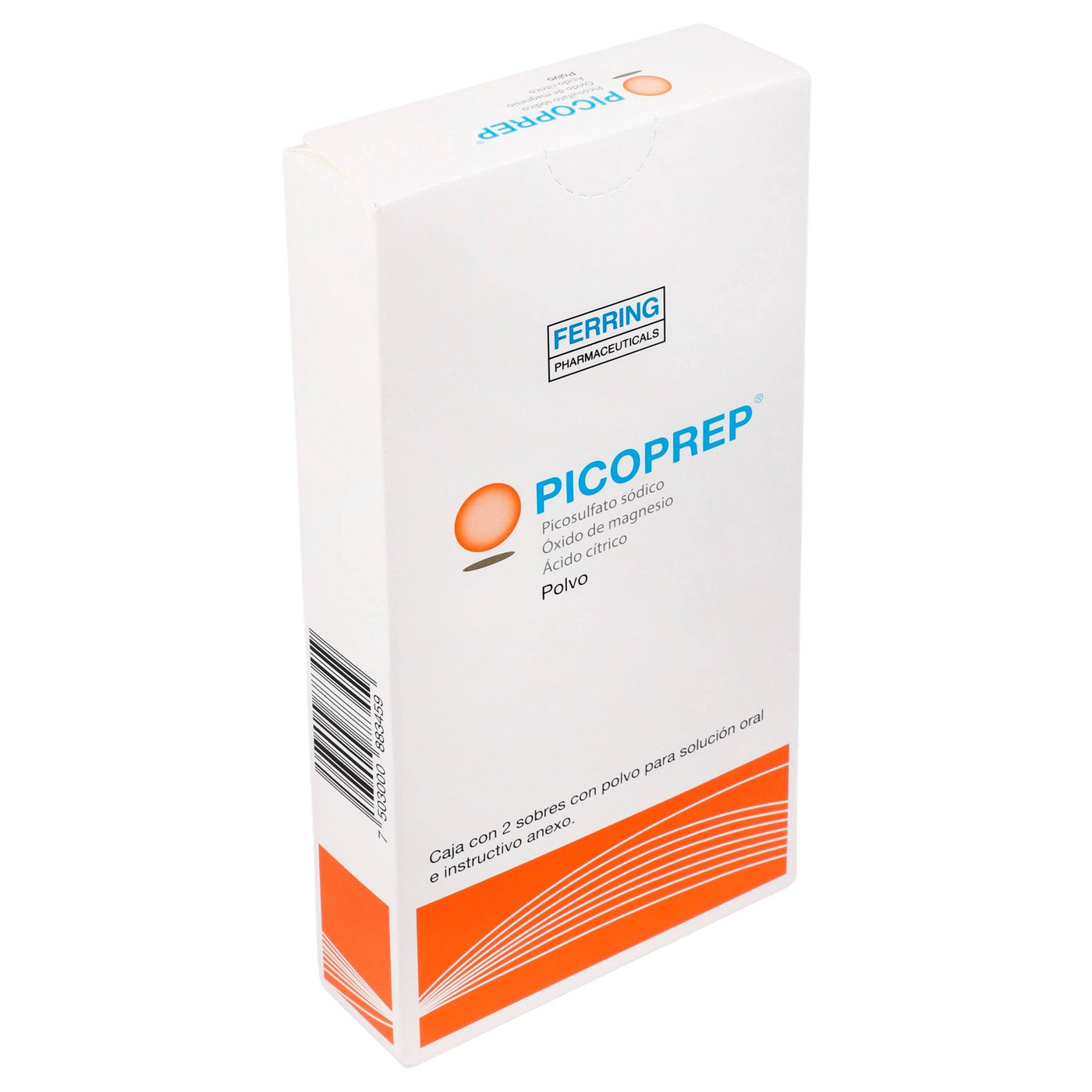 Picoprep Polvo 10Mg/3.5G/12G Con 2 (Picosulfato Sodico/Oxido De Magnes ...