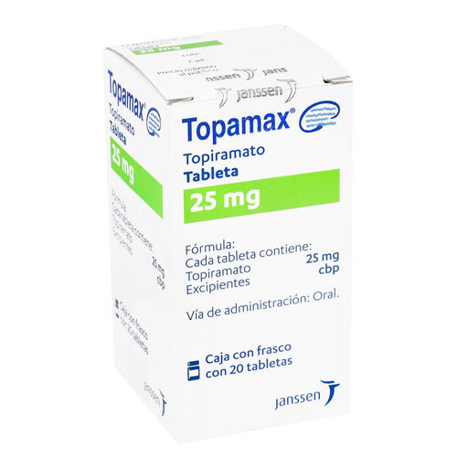Topamax 25Mg Con 20 Tabletas (Topiramato) - WeCare Pharma