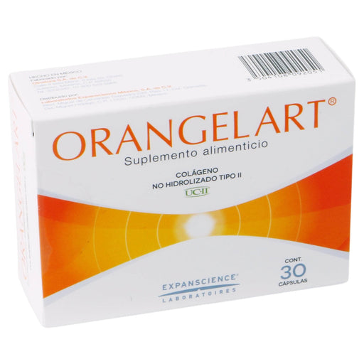 Orangelart 200Mg Con 30 Capsulas (Colageno No Hidrolizado Tipo Ii) - WeCare Pharma