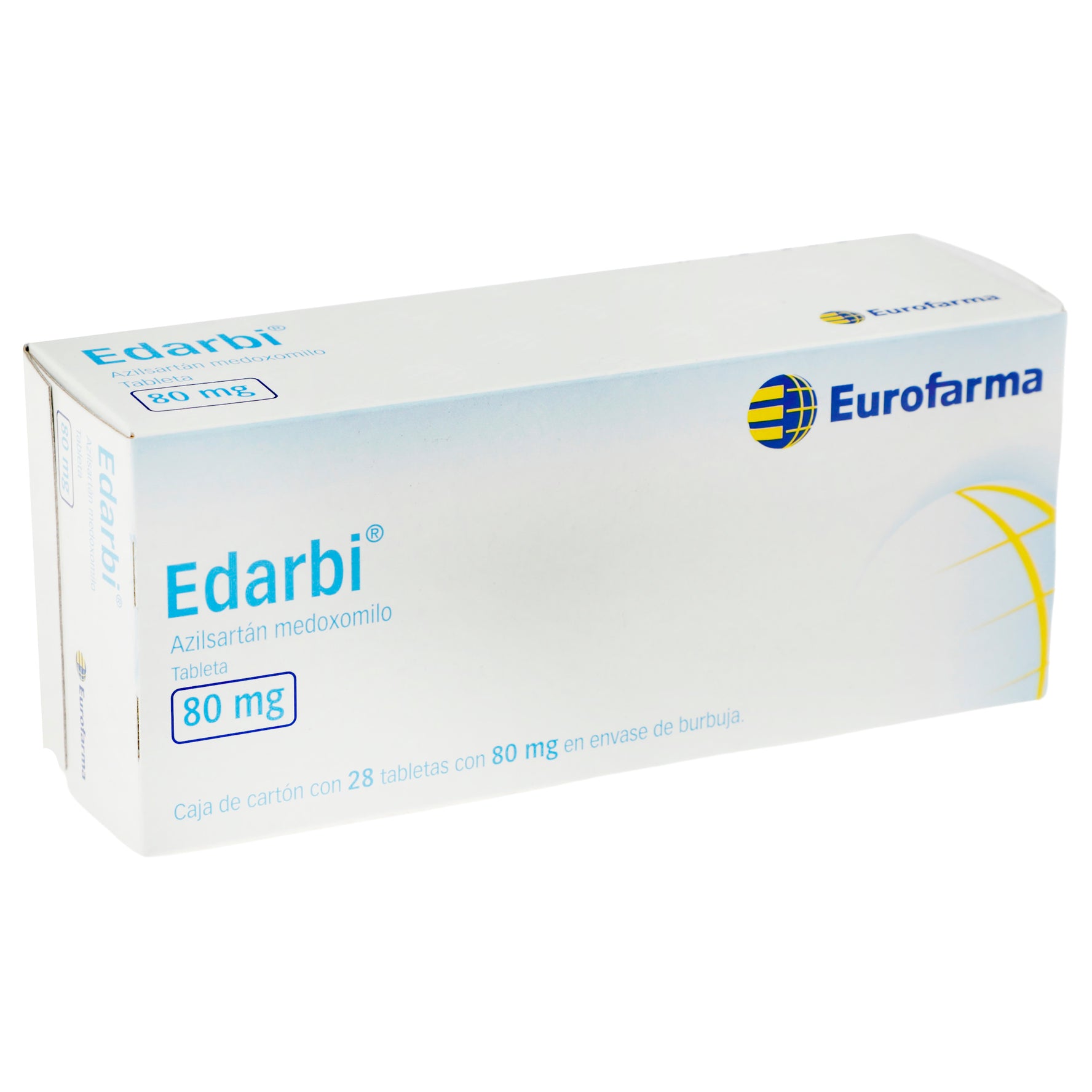 Edarbi 80Mg Con 28 Tabletas (Azilsartan Medoxomilo) 2 - 7891317019617