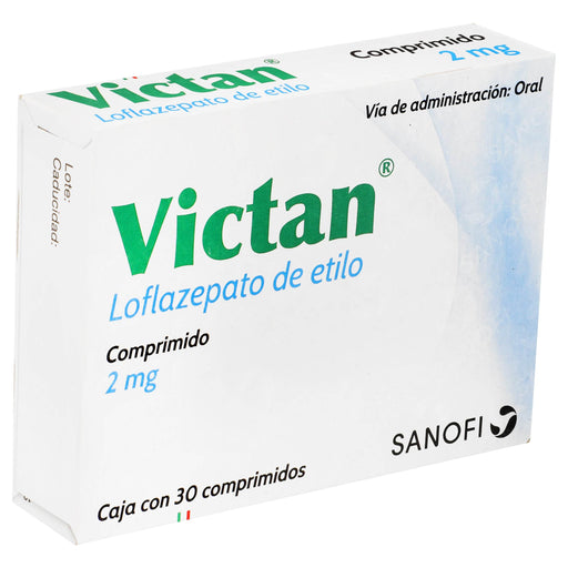 Victan (Loflazepato De Etilo) Comp 2Mg Con 30 - WeCare Pharma