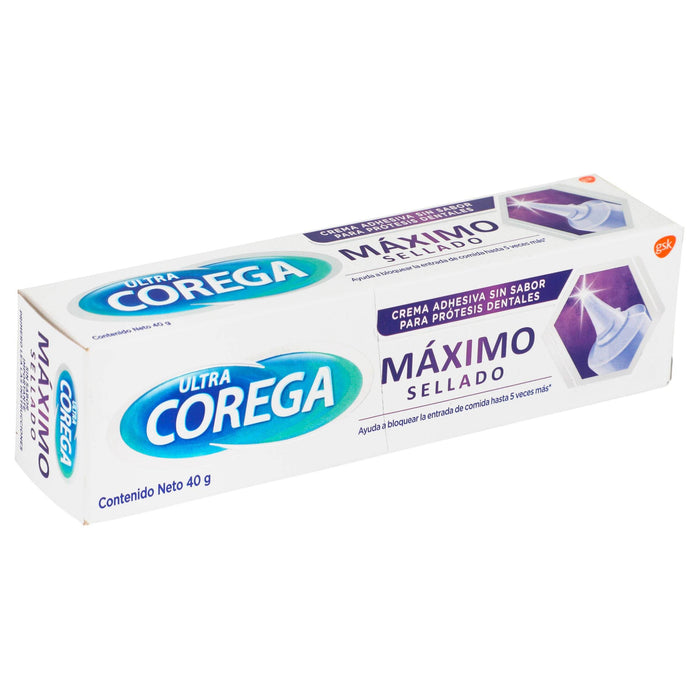 Adhesivo Corega Ultra Max Sellado 40G - WeCare Pharma
