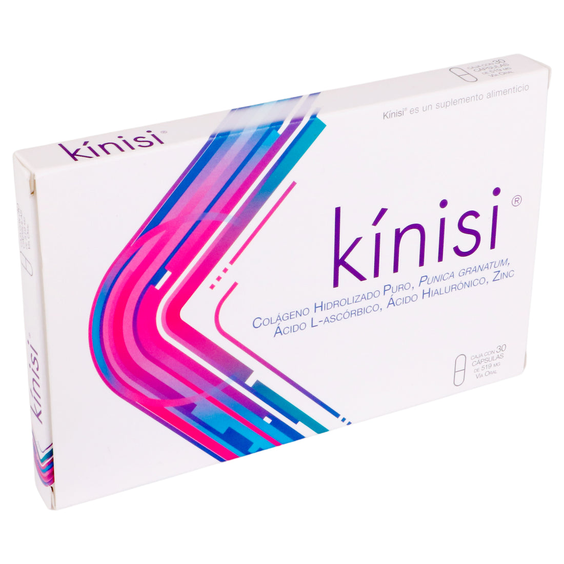 Kinisi 514Mg Con 30 Capsulas (Colageno/Punica Granatum/Ac Ascorbico/Ac Hialuronico) 3 - 8437011772978