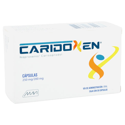 Caridoxen 250Mg/200Mg Con 30 Capsulas (Naproxeno/Carisoprodol) - WeCare Pharma
