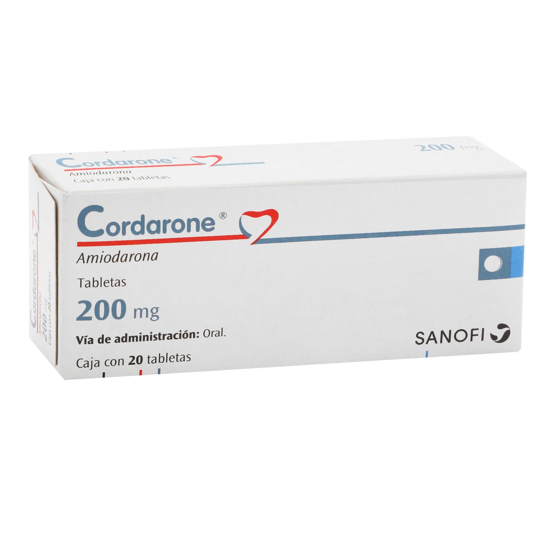 Cordarone 200Mg Con 20 Tabletas (Amiodarona) 2 - 7501328977980