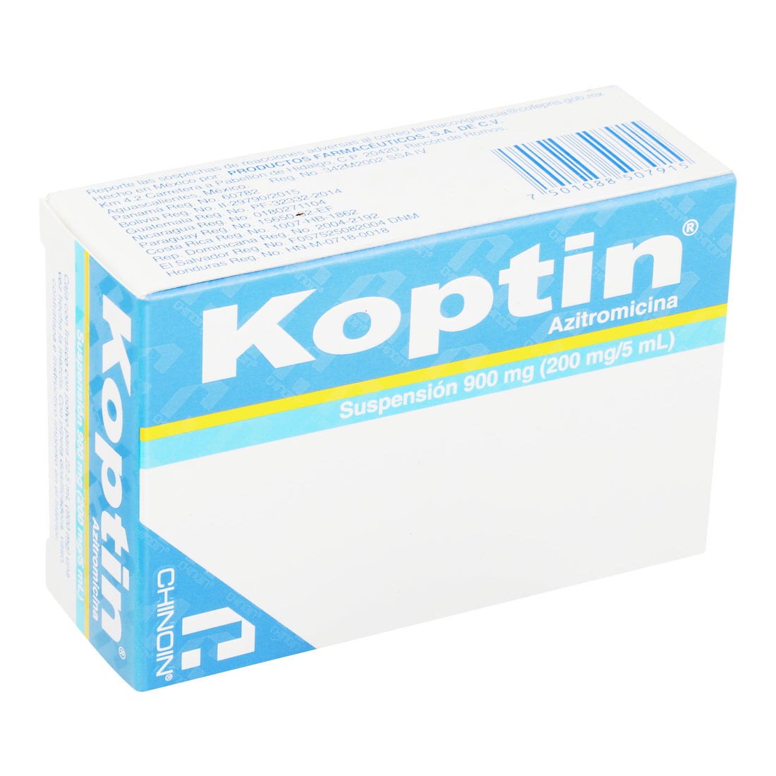 Koptin Suspensión 200Mg/5Ml 30Ml (Azitromicina) 2 - 7501088507915