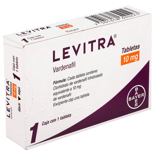 Levitra 10 mg ingredientes