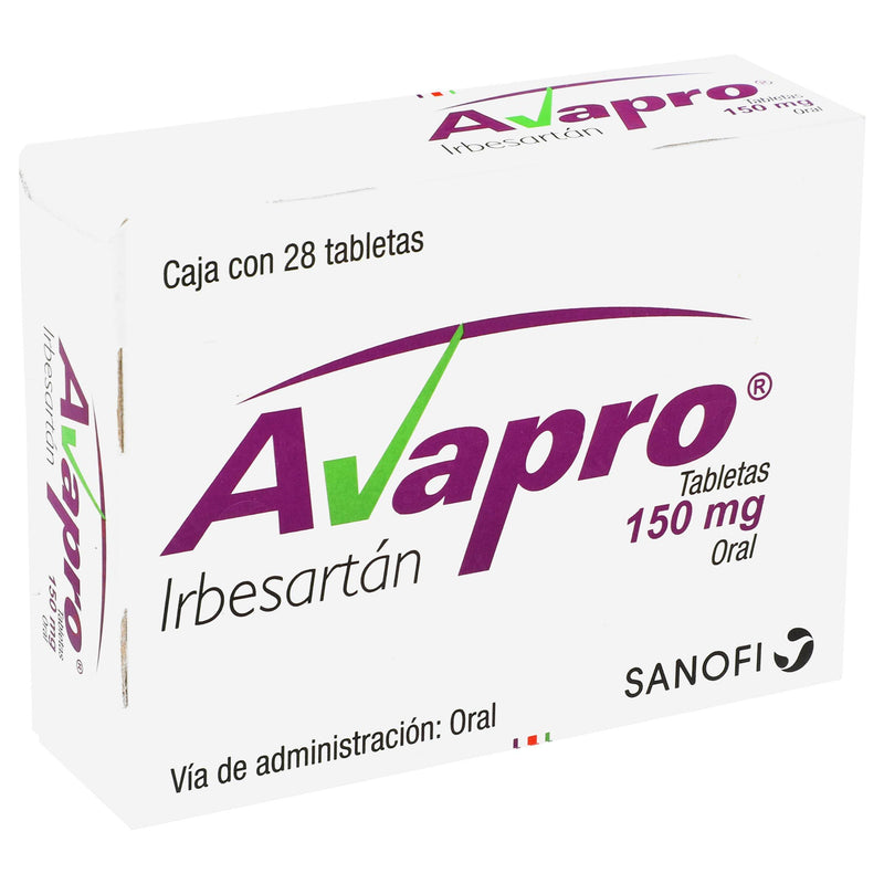 Avapro 150Mg Con 28 Tabletas (Irbesartan) - WeCare Pharma
