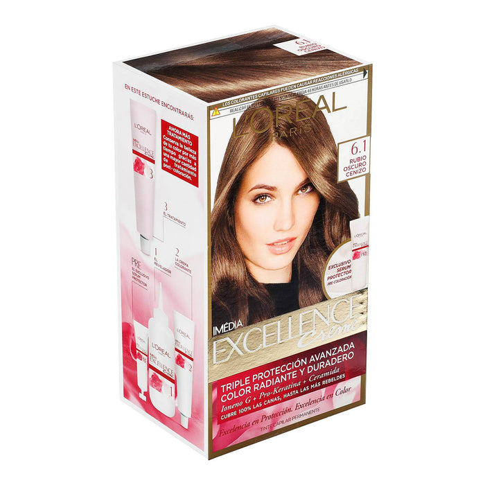 Tinte Loreal Excellence Rubio Oscuro 6.1 - WeCare Pharma